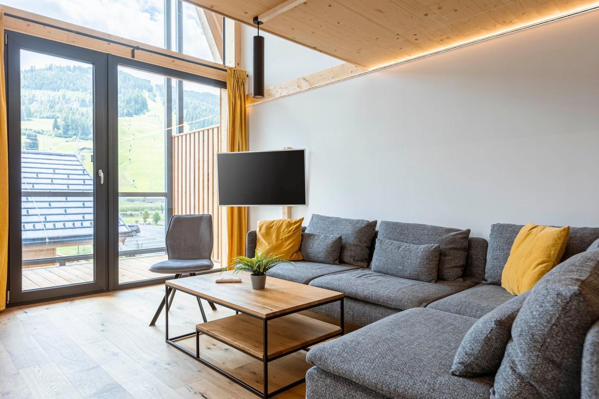 Kreischberg Pool Villas & Penthouses By Alps Resorts 穆劳附近圣洛伦岑 外观 照片
