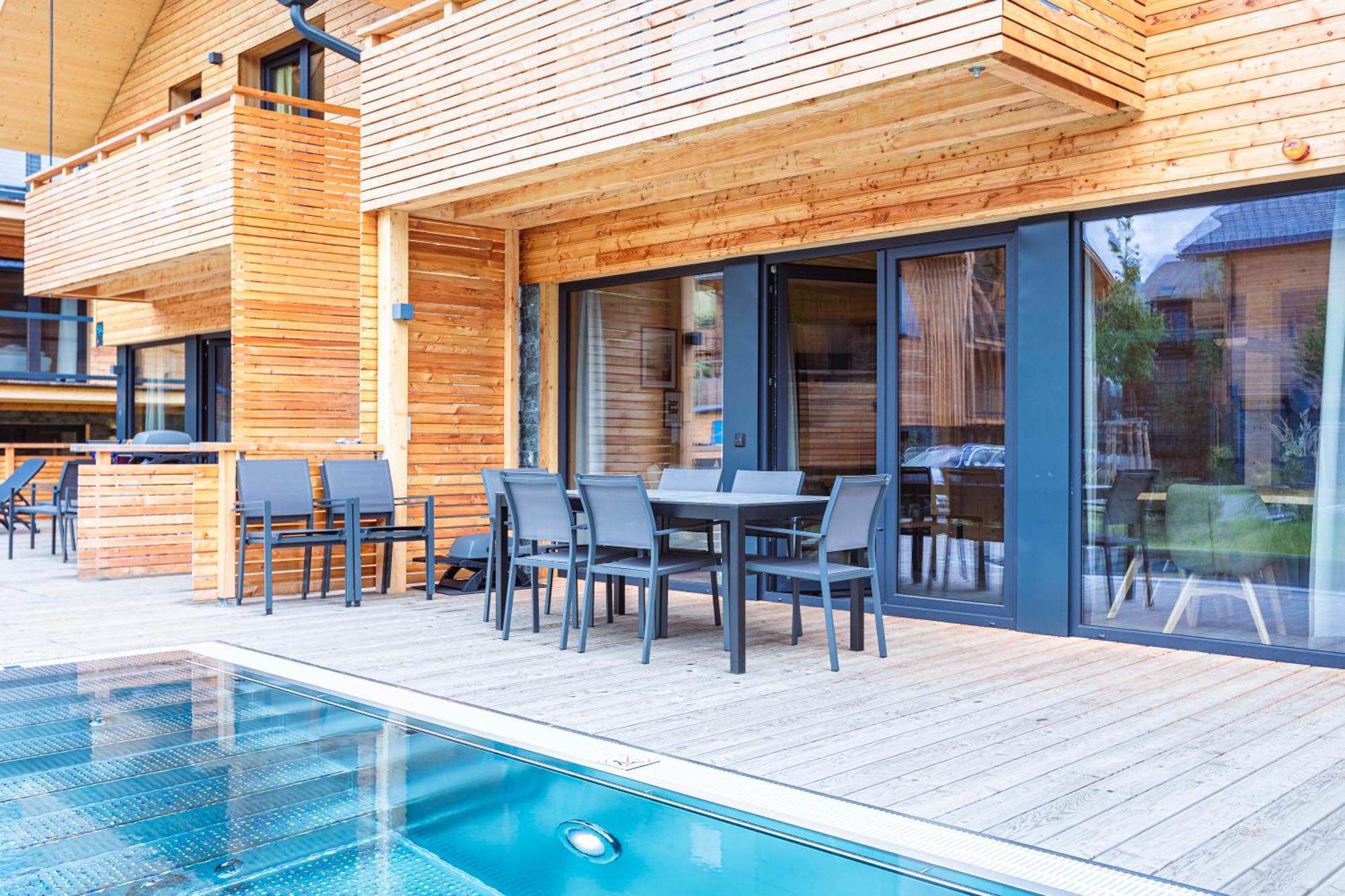 Kreischberg Pool Villas & Penthouses By Alps Resorts 穆劳附近圣洛伦岑 外观 照片