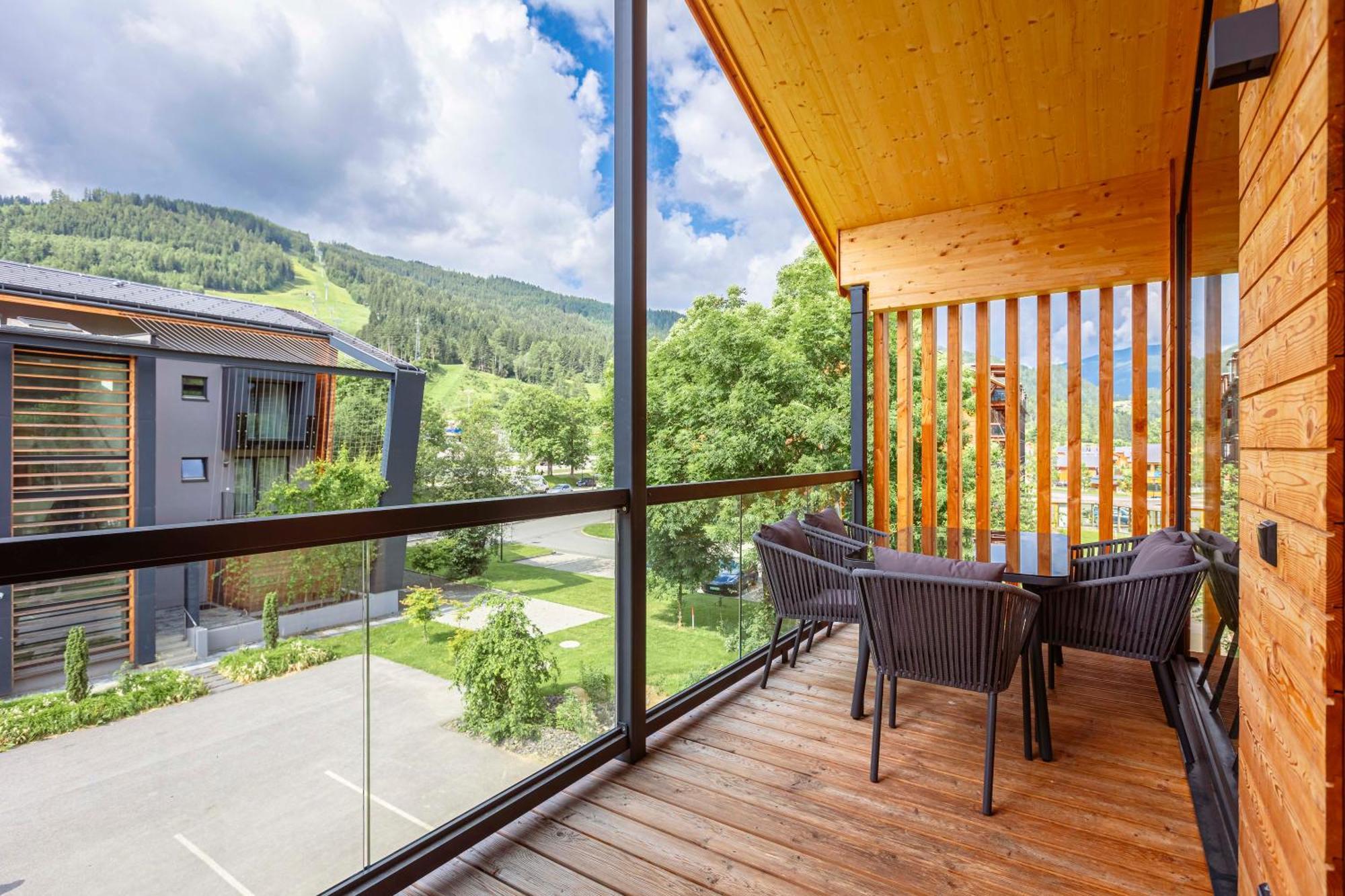 Kreischberg Pool Villas & Penthouses By Alps Resorts 穆劳附近圣洛伦岑 外观 照片