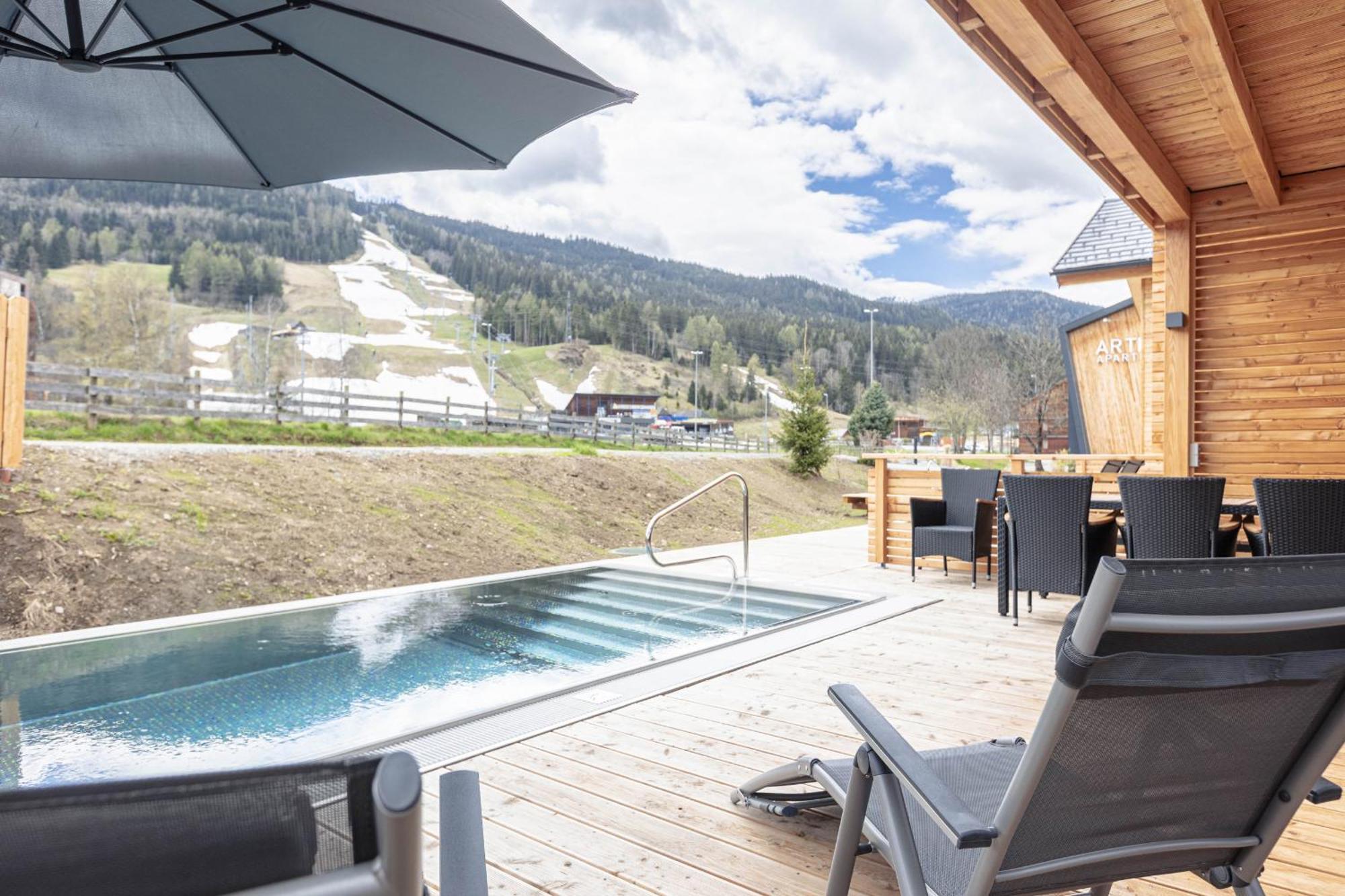 Kreischberg Pool Villas & Penthouses By Alps Resorts 穆劳附近圣洛伦岑 外观 照片