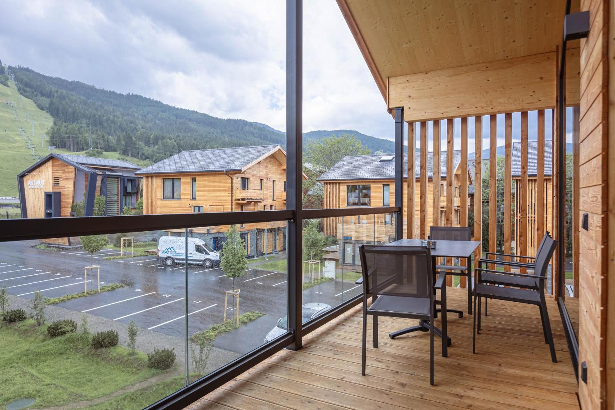 Kreischberg Pool Villas & Penthouses By Alps Resorts 穆劳附近圣洛伦岑 外观 照片